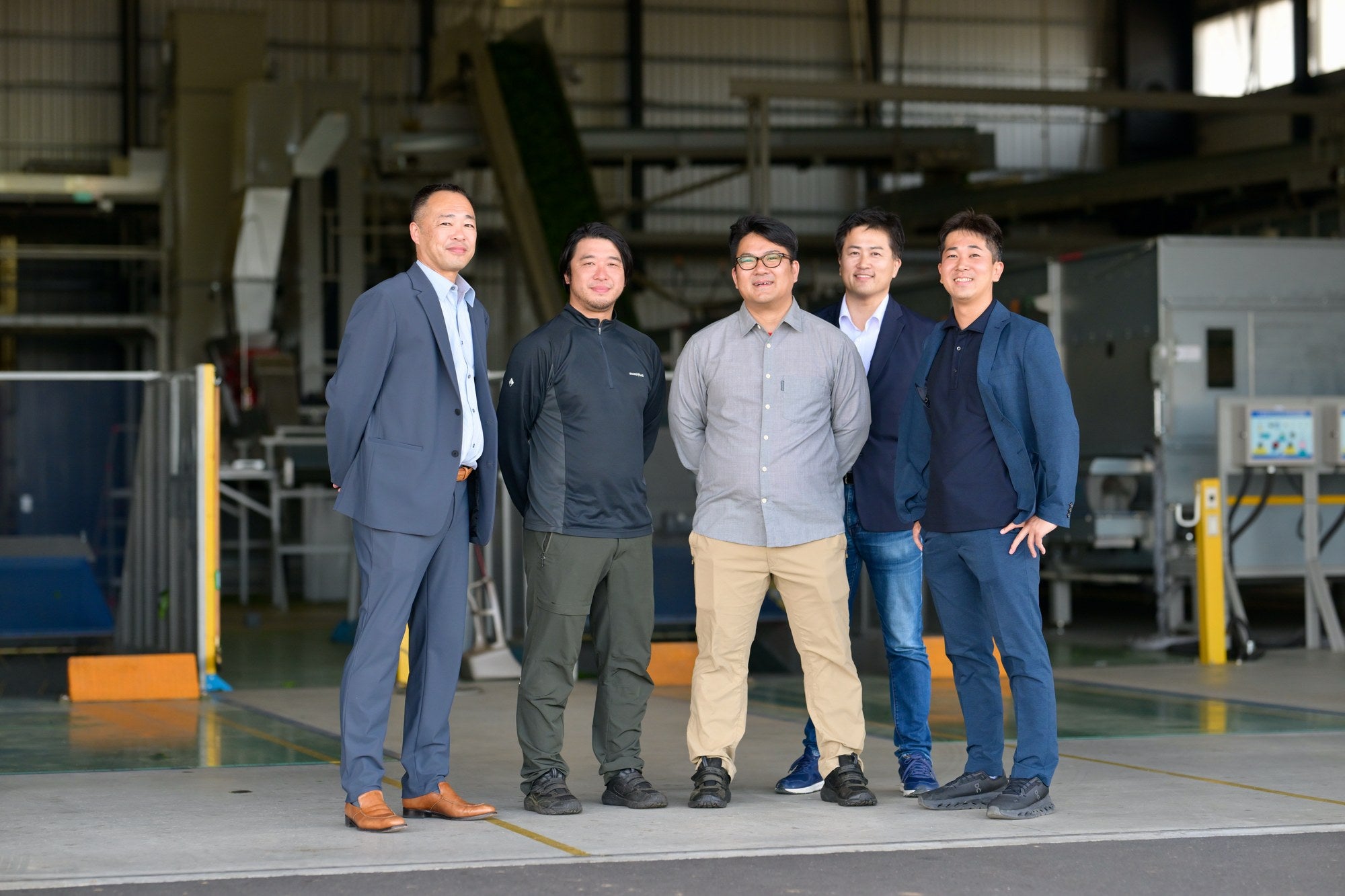 The team involved in Origin Leaf Japan